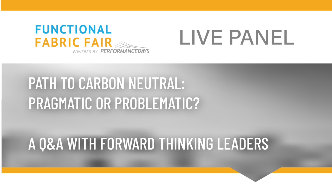 Live Panel at Functional Fabric Fair